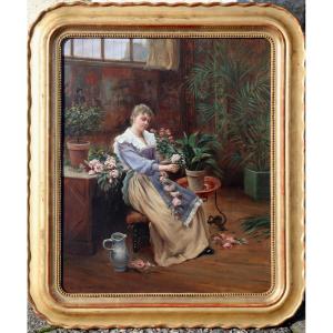 Henri Menager : "in The Winter Garden"