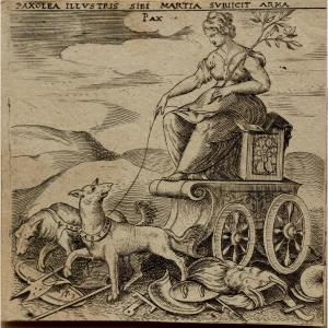 Enea Vico : Suite d'Emblemes II  "pax"