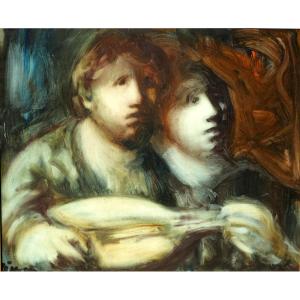 SYLVAIN VIGNY : « COUPLE A LA MANDOLINE »