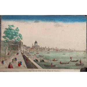 VUE D’OPTIQUE XVIIIe I/VI : « LONDRES »