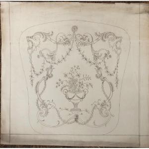 ANGLETERRE VERS 1780 : « PROJET DE TEXTILE V/V »