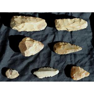COLLECTION DE SILEX TAILLES
