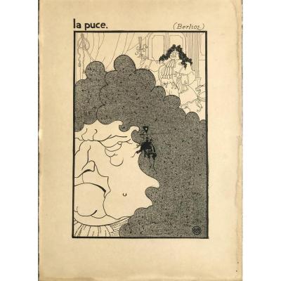 DESSIN ORIGINAL POUR "LA PUCE" D'HECTOR BERLIOZ