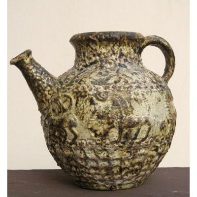 Jasba : "persean Jug With Bouquetins And Lions"