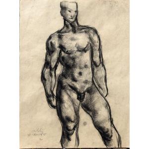 PIKKO NIKOLITCH (1907-1979) II : "NU MASCULIN"