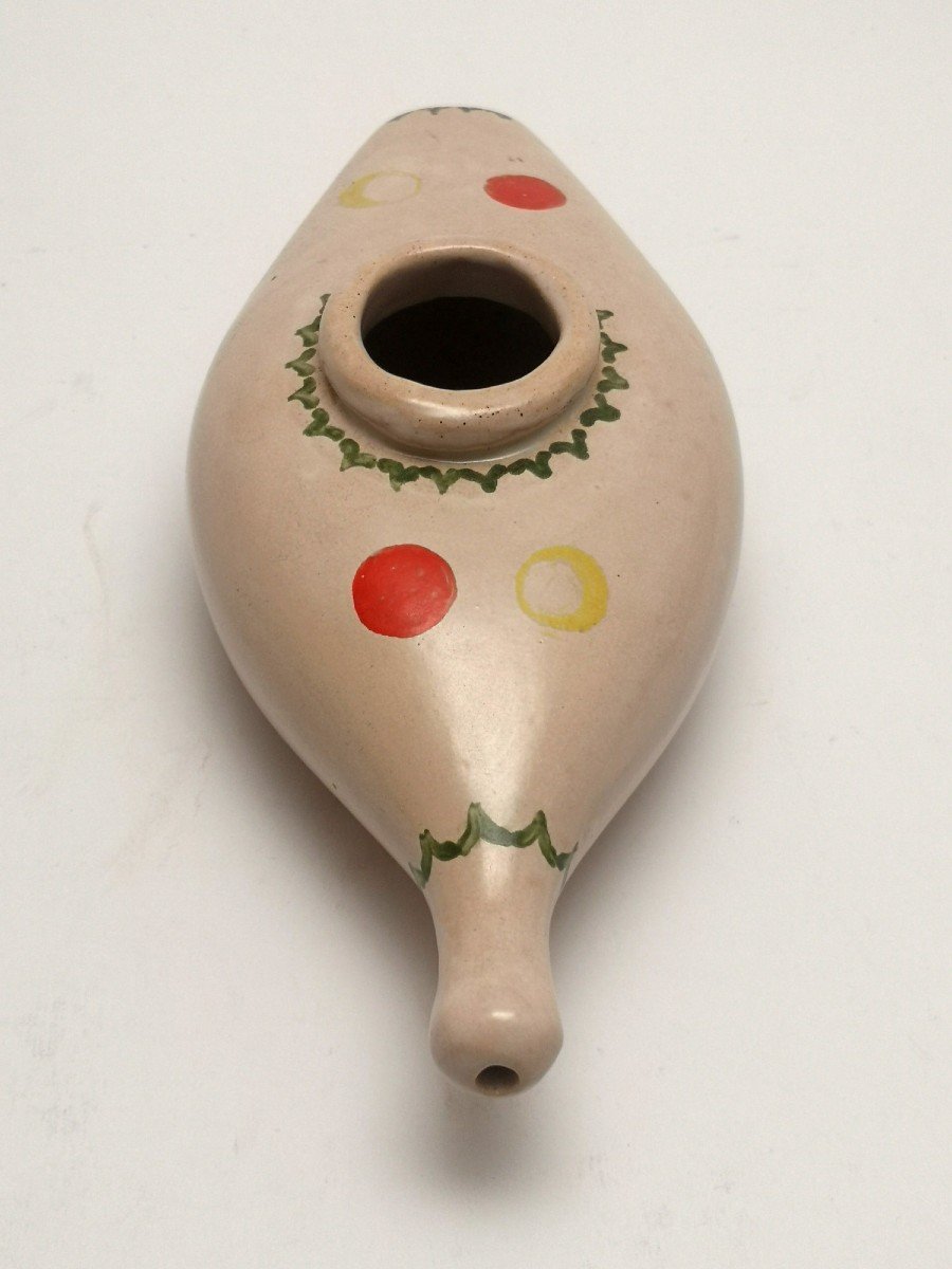Boat-shaped Porcelain Bottle-photo-4