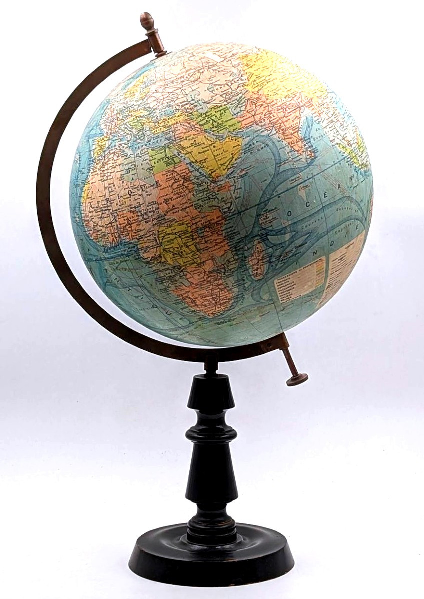 GLOBE TERRESTRE  J. FOREST