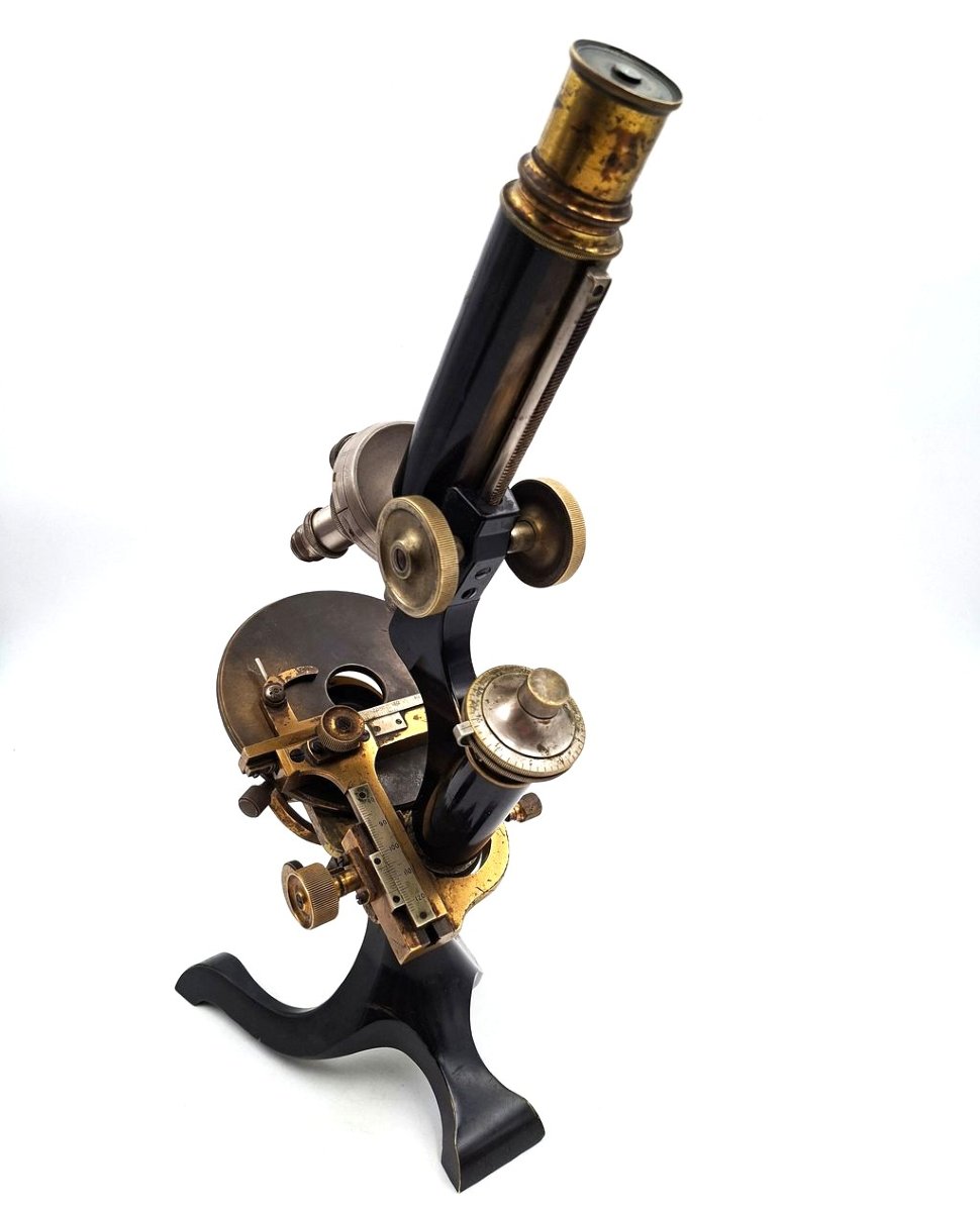 MICROSCOPE DE VOYAGE PORTATIF STIASSNIE-photo-3