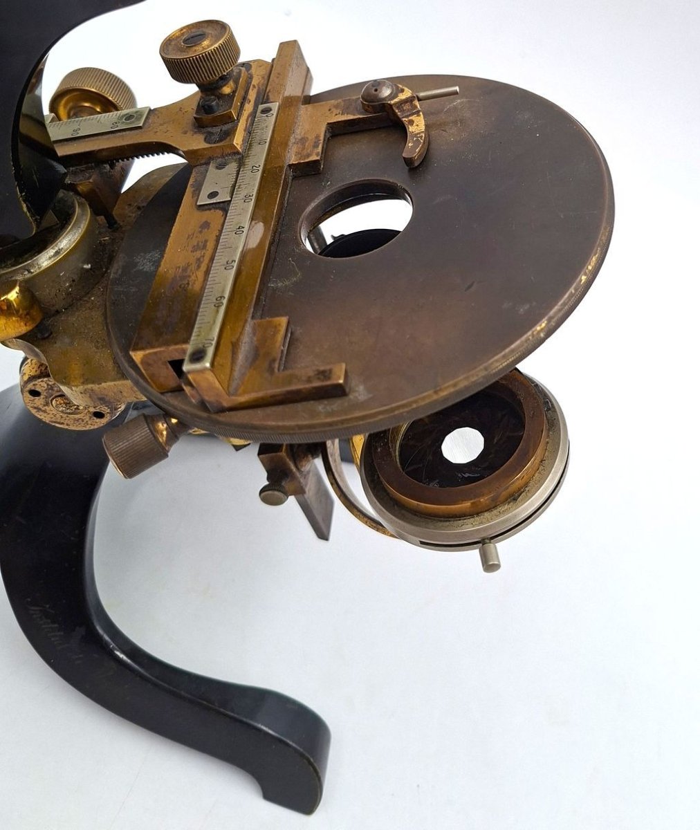 MICROSCOPE DE VOYAGE PORTATIF STIASSNIE-photo-4