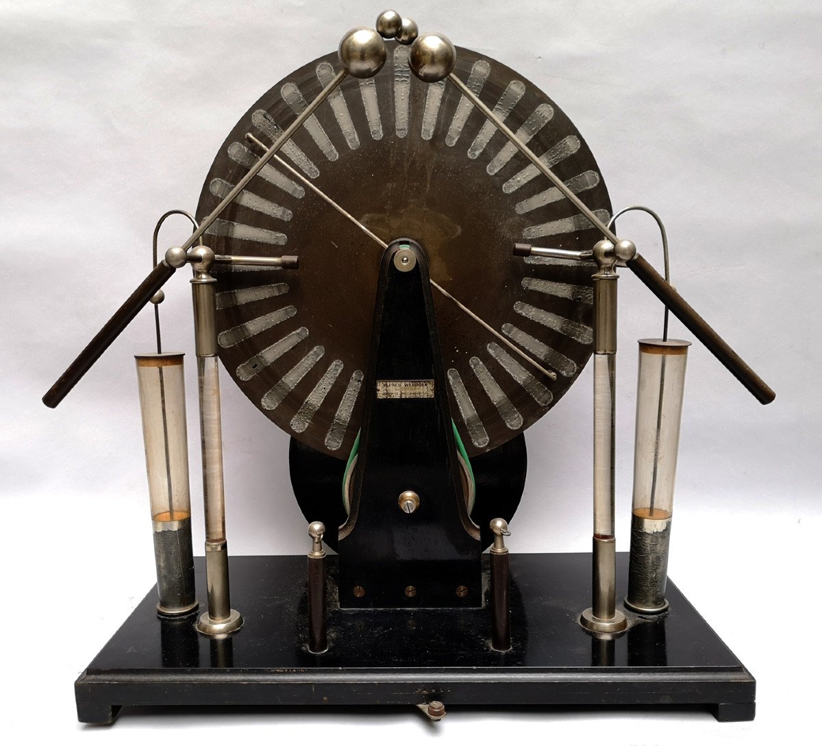 Very Large Wimshurst's Electrostic Machine By Wehrsen