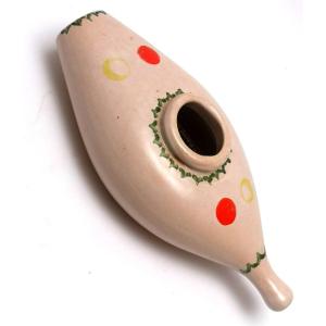 Boat-shaped Porcelain Bottle