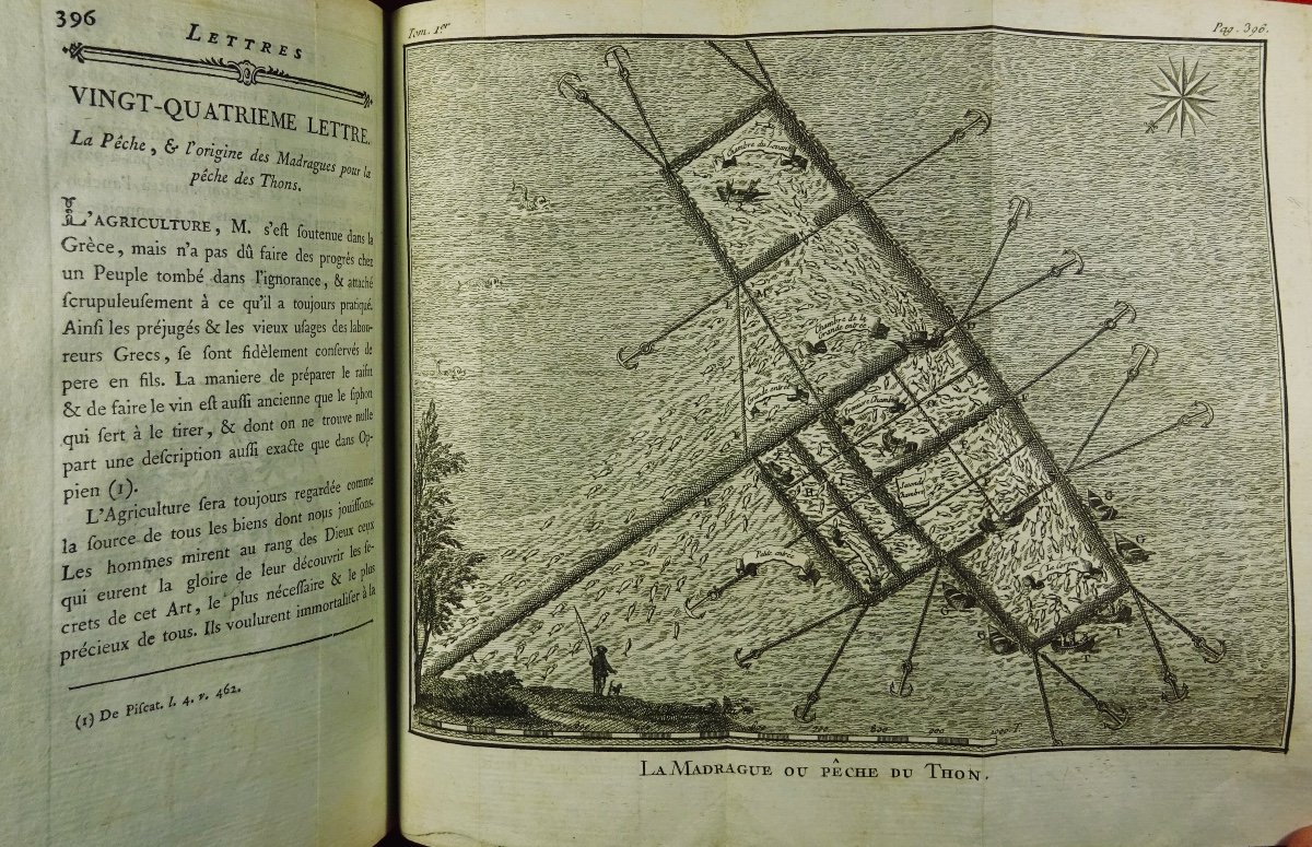 GUYS - Voyage littéraire de la Grèce ou lettres sur les grecs anciens et moderne. 1776.-photo-4