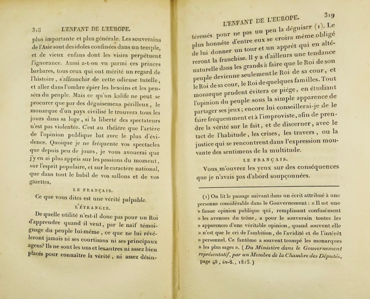 LEMONTEY (Pierre-Édouard) - Raison, folie, petit cours de morale. Deterville, 1816.-photo-6