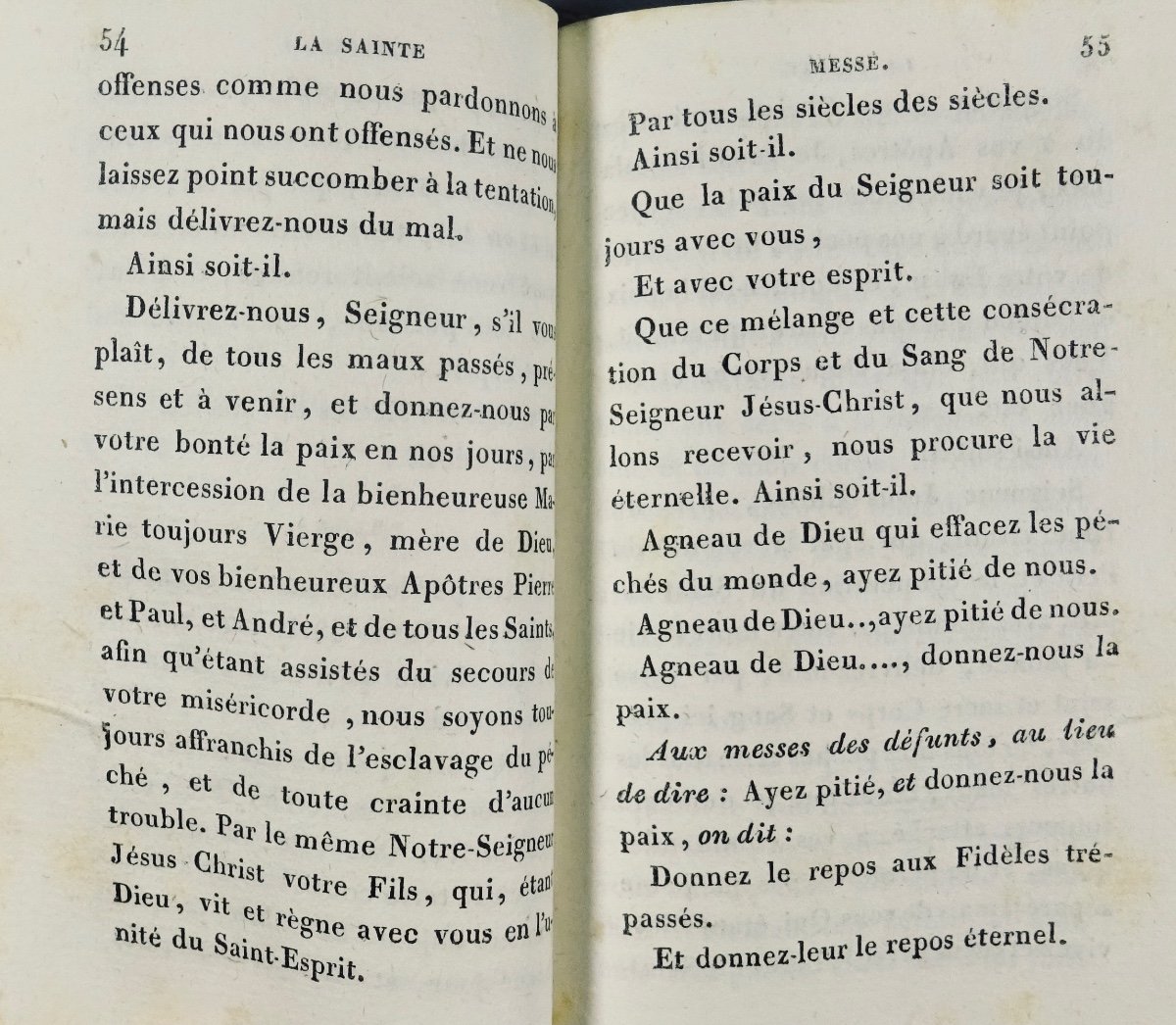 LIVRE RELIGIEUX - Petites heures des dames. Chez Saintin, vers 1820.-photo-8