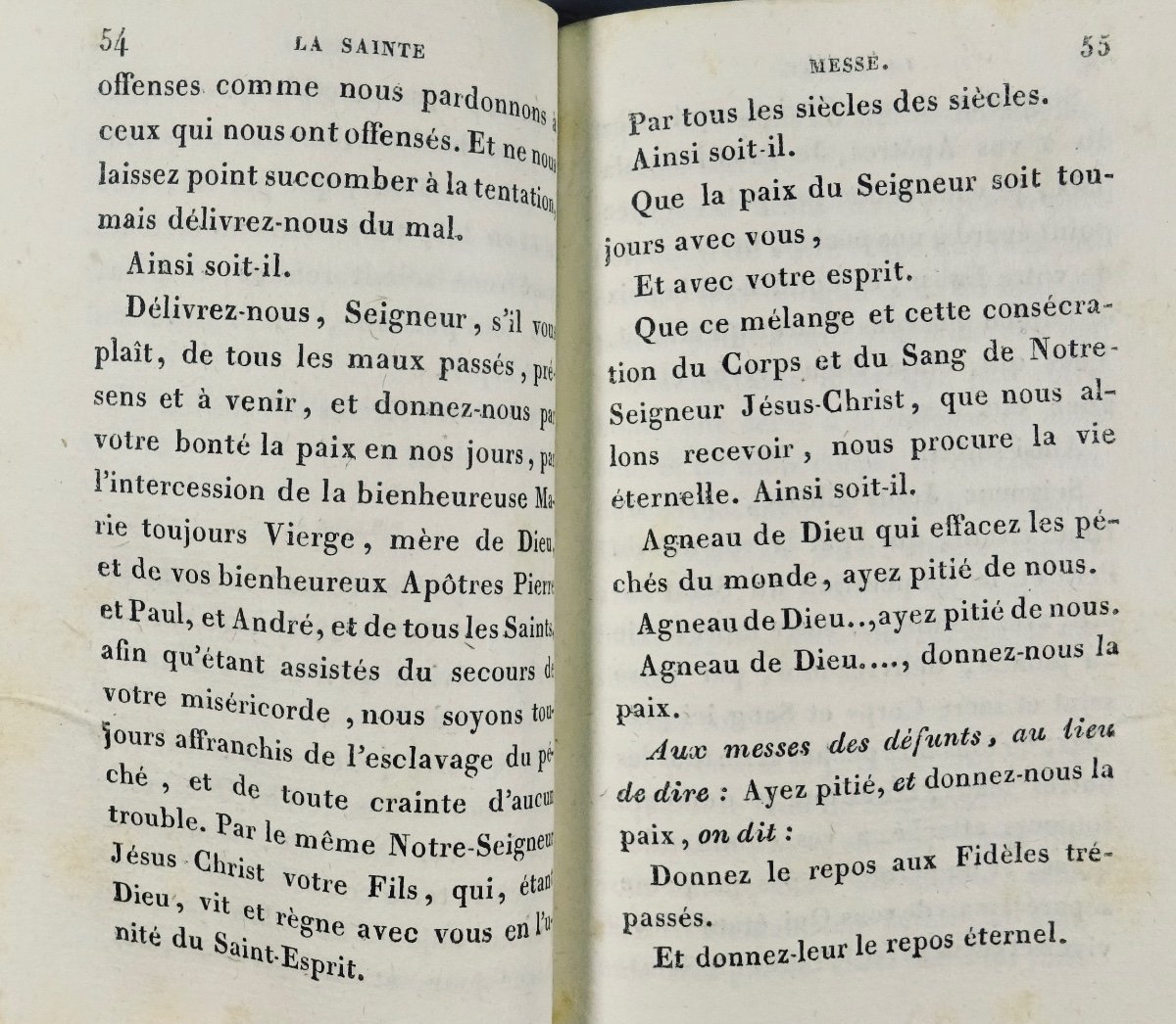 LIVRE RELIGIEUX - Petites heures des dames. Chez Saintin, vers 1820.-photo-8