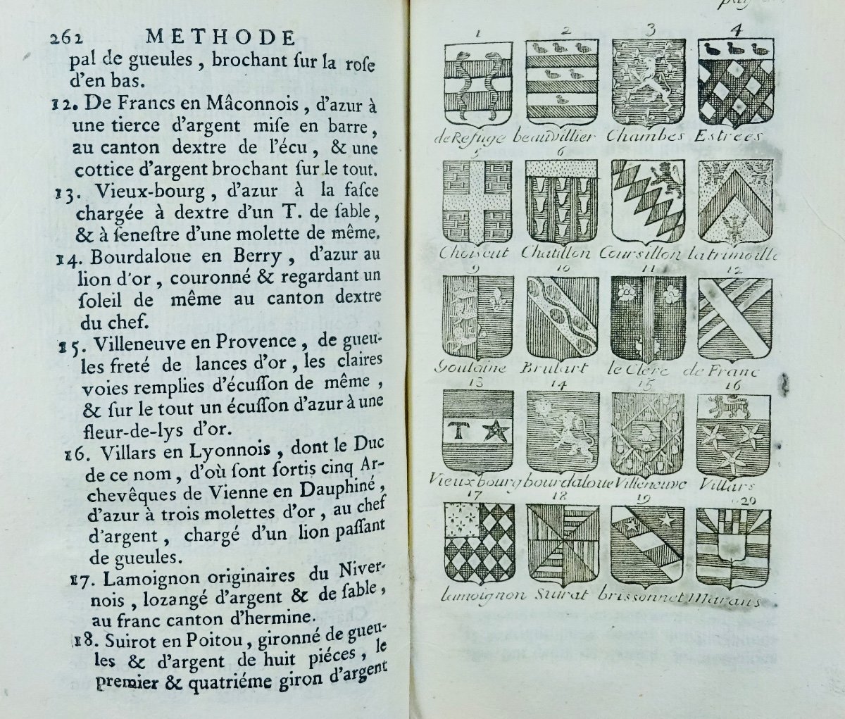 MENESTRIER - La nouvelle méthode raisonnée du blason. Chez Bruyset Ponthus, 1754.-photo-5