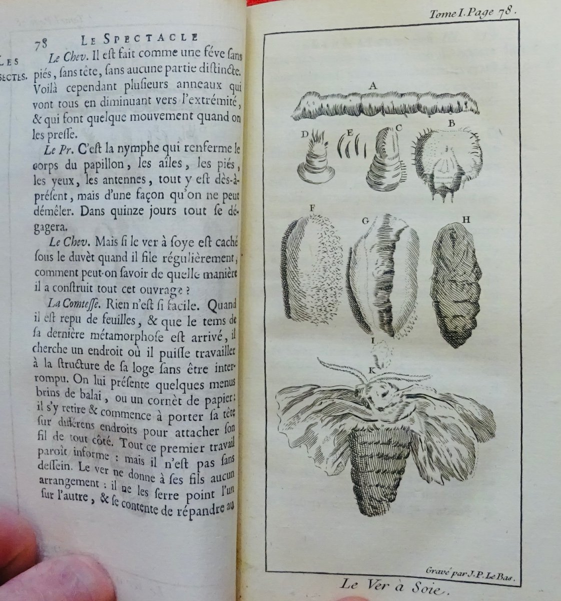 PLUCHE (Abbé Noël Antoine ) - Le spectacle de la nature. Estienne, 1749.-photo-3