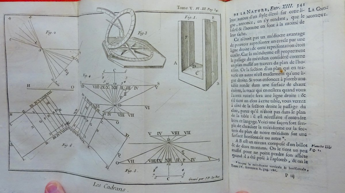 PLUCHE (Abbé Noël Antoine ) - Le spectacle de la nature. Estienne, 1749.-photo-5