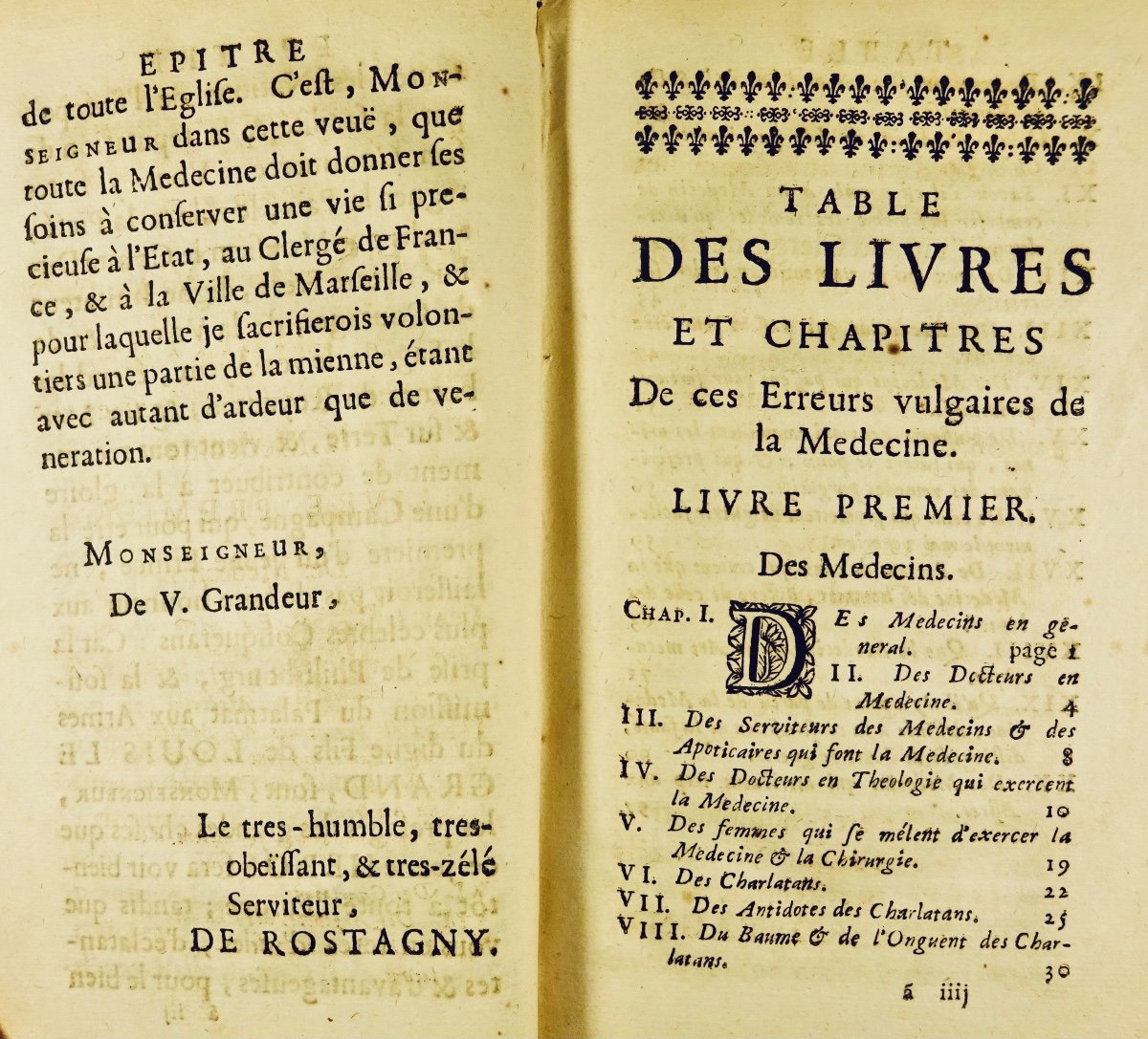 Rostagny - Treaty Of Primerose On The Vulgar Errors Of Medicine. Jean Certé, 1689.-photo-3