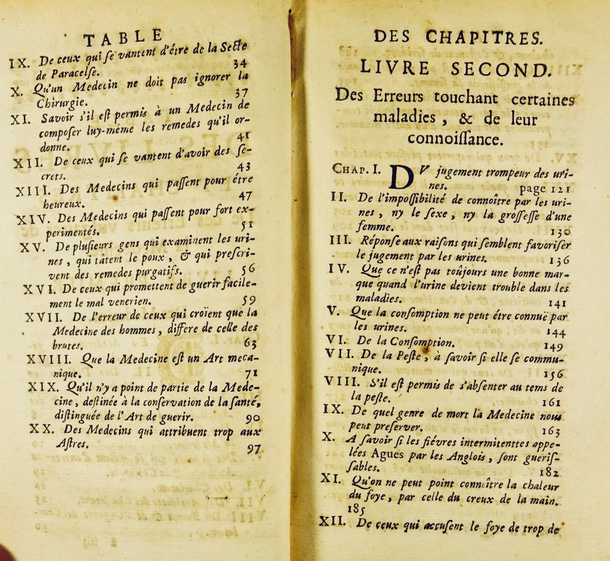 ROSTAGNY - Traité de Primerose sur les erreurs vulgaires de la médecine. Jean Certe, 1689.-photo-4