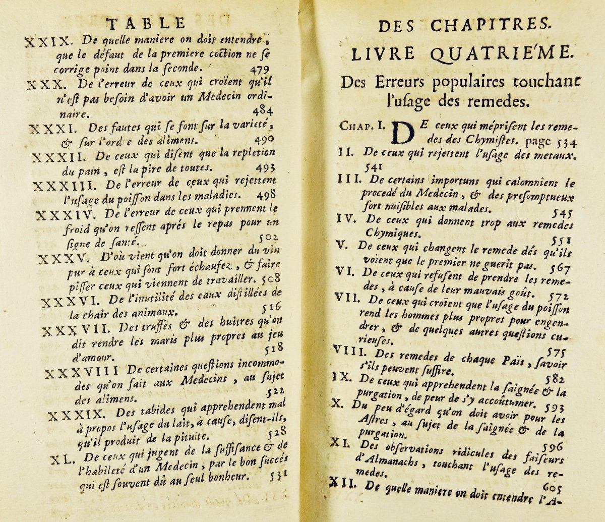 ROSTAGNY - Traité de Primerose sur les erreurs vulgaires de la médecine. Jean Certe, 1689.-photo-3