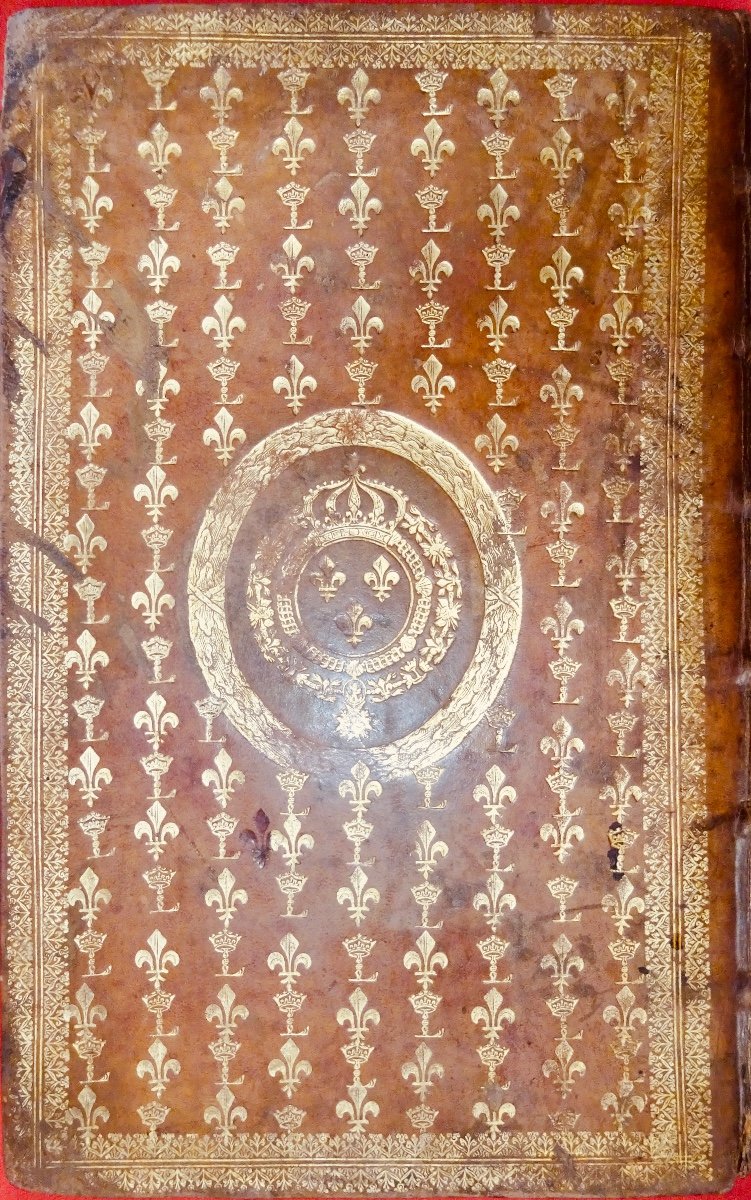 SAINT HILAIRE - Pictavorvm episcoli. 1652, Livre de prix aux armes de Louis XIV.-photo-4