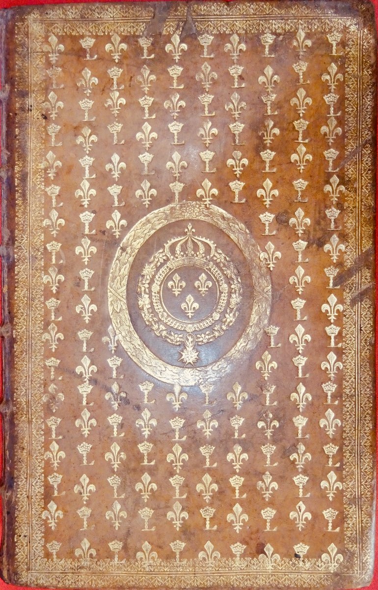 SAINT HILAIRE - Pictavorvm episcoli. 1652, Livre de prix aux armes de Louis XIV.