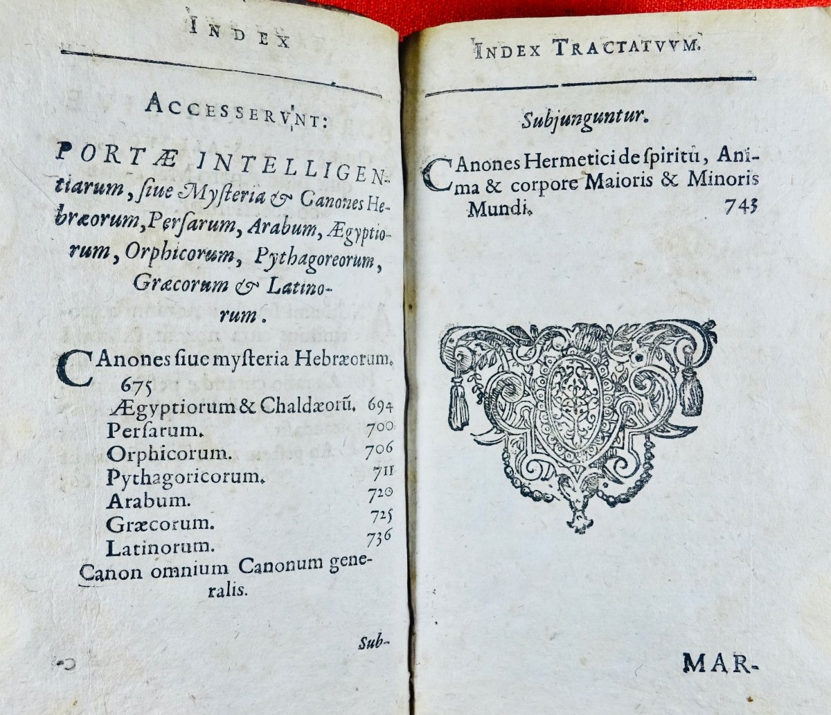 ZIMARA - Antri magico-medici pars secunda in qua arcana naturae. imprimé à Francfort, en 1526.-photo-3