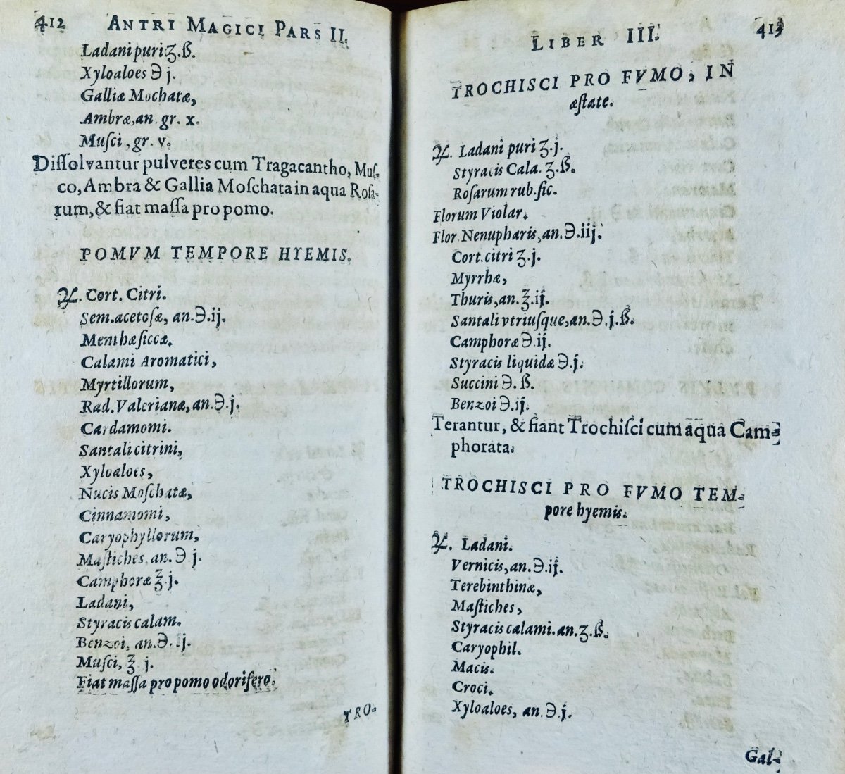 ZIMARA - Antri magico-medici pars secunda in qua arcana naturae. imprimé à Francfort, en 1526.-photo-8