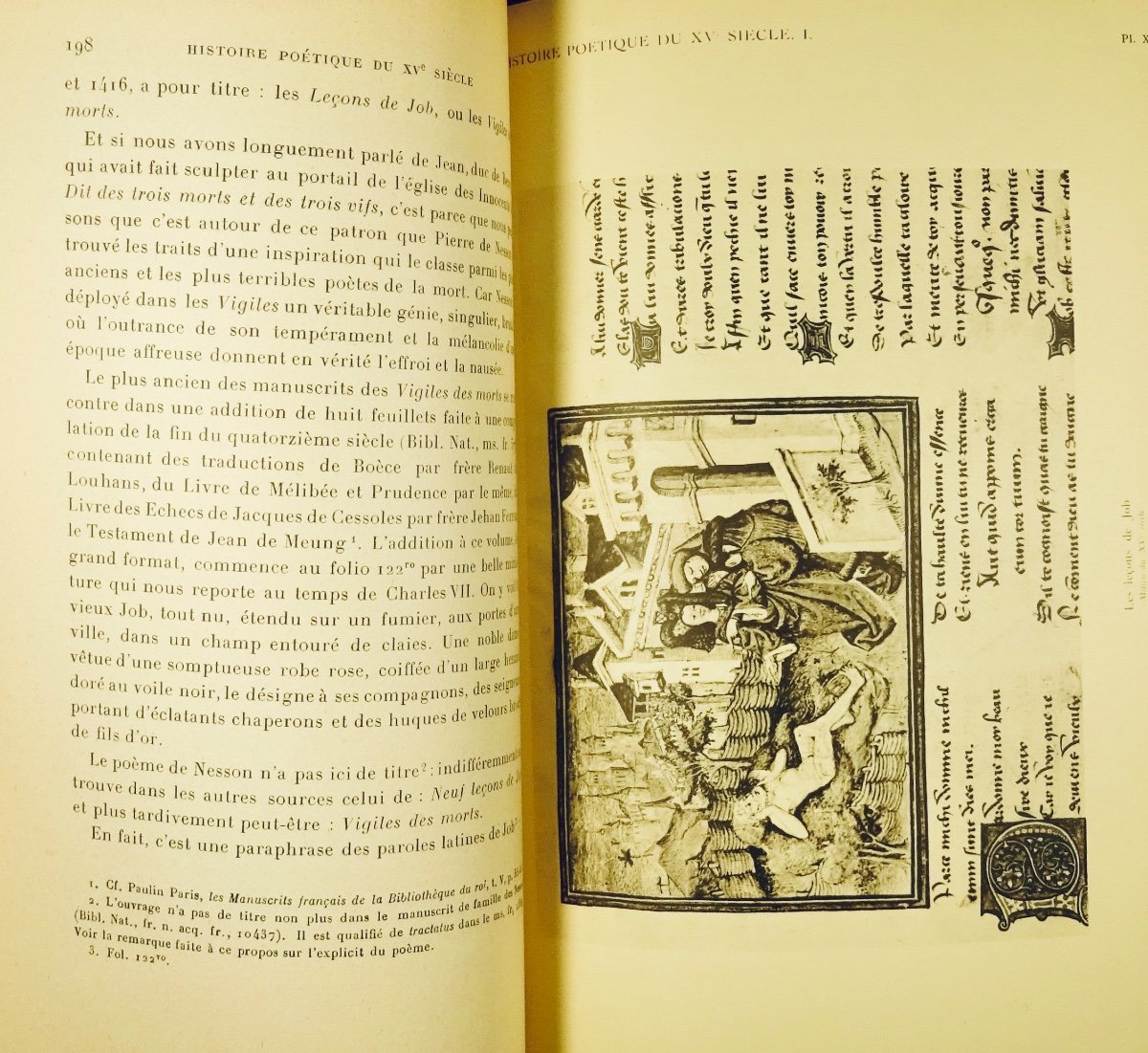 Champion (pierre) - Poetic History Of The Fifteenth Century. Paris, Librairie Champion, 1923.-photo-1