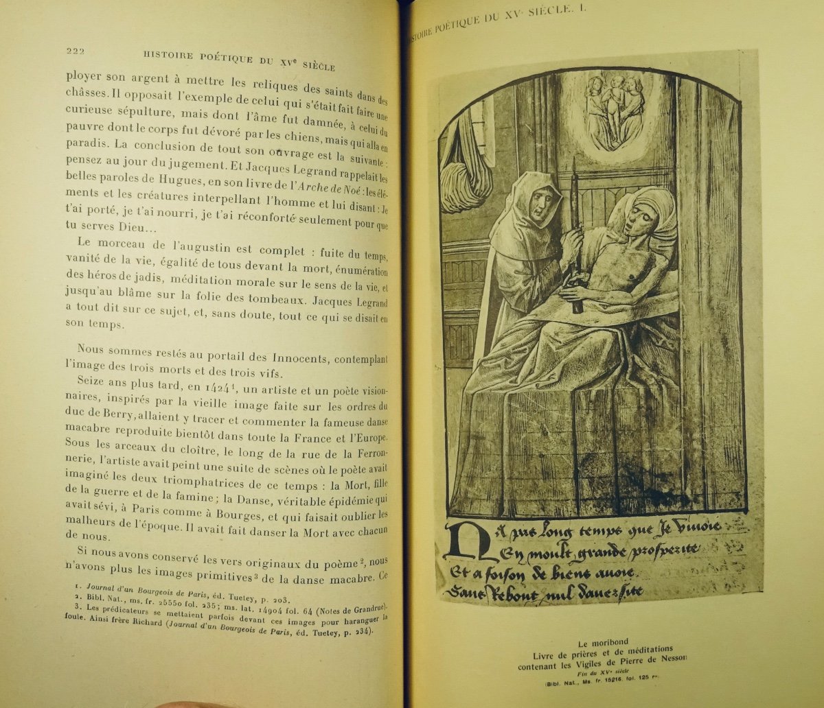 Champion (pierre) - Poetic History Of The Fifteenth Century. Paris, Librairie Champion, 1923.-photo-3