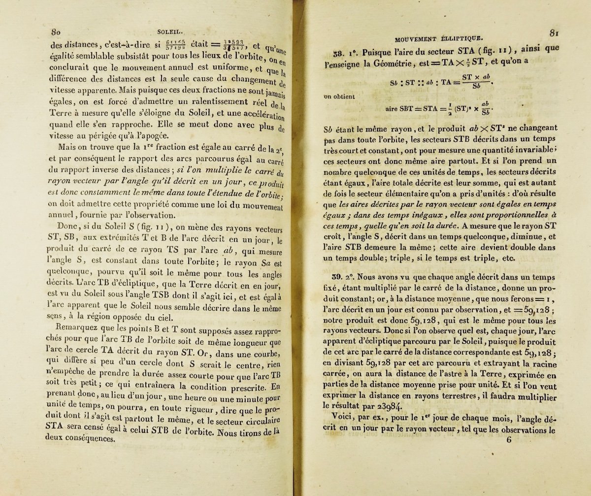 FRANCOEUR (L.-B.) - Uranographie ou traité élémentaire d'astronomie. Bachelier, 1837.-photo-2