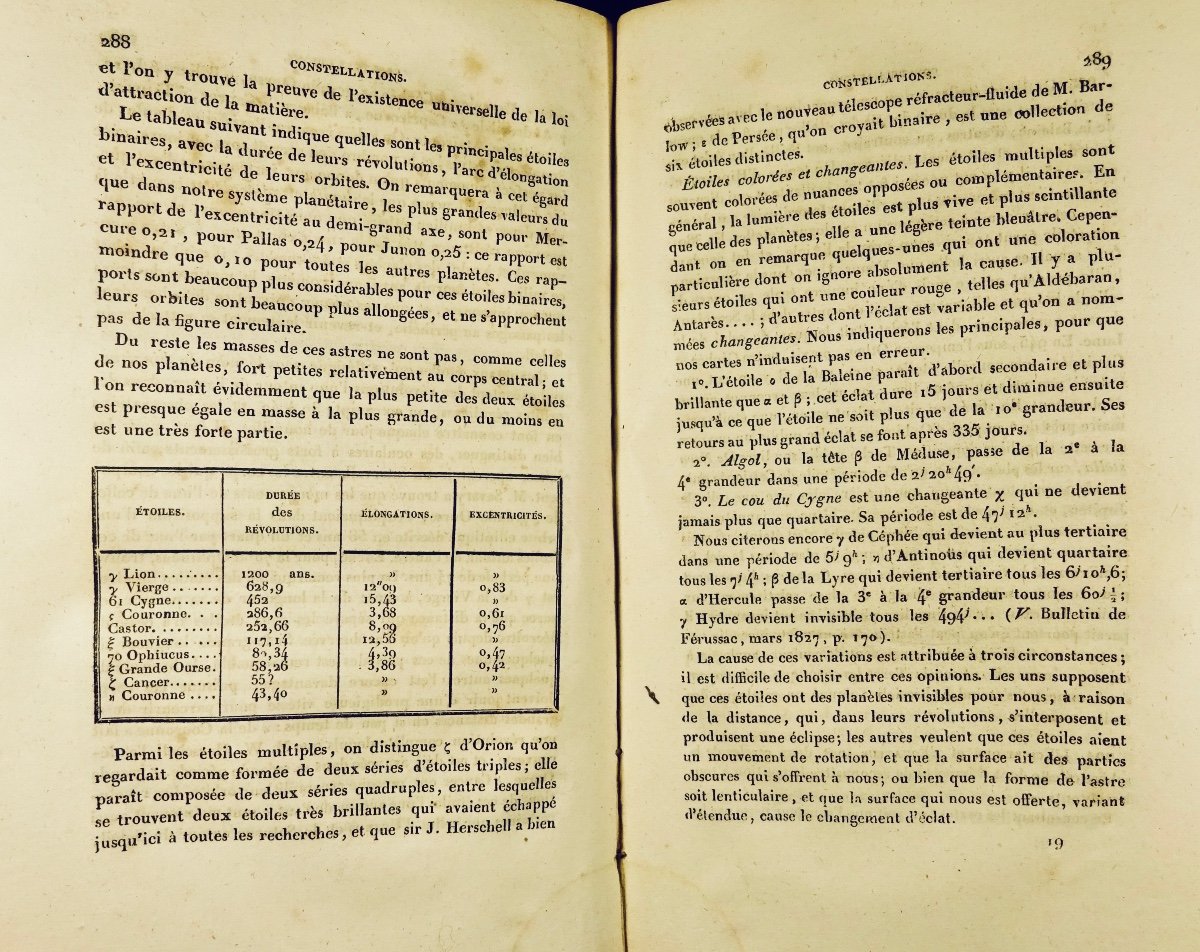 FRANCOEUR (L.-B.) - Uranographie ou traité élémentaire d'astronomie. Bachelier, 1837.-photo-5