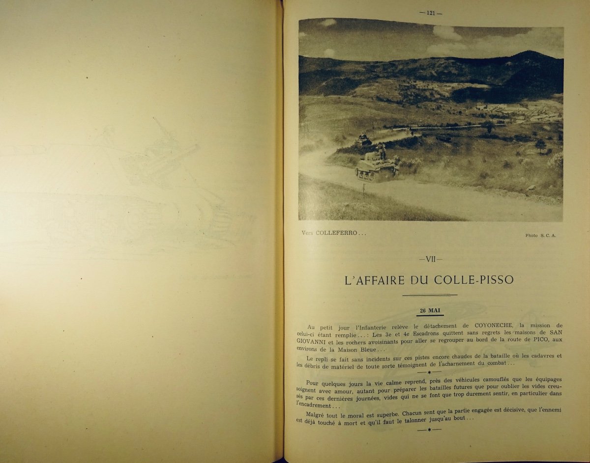 Lassale (captain) - Red Plumes. History Of The 3rd Regiment Of Algerian Spahis. 1947.-photo-7