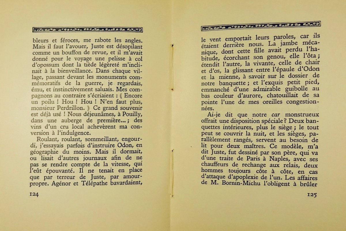Blanche (jacques-émile) - The Blood Pressure Bracelet. With Editions Du Sagittaire, 1926.-photo-4