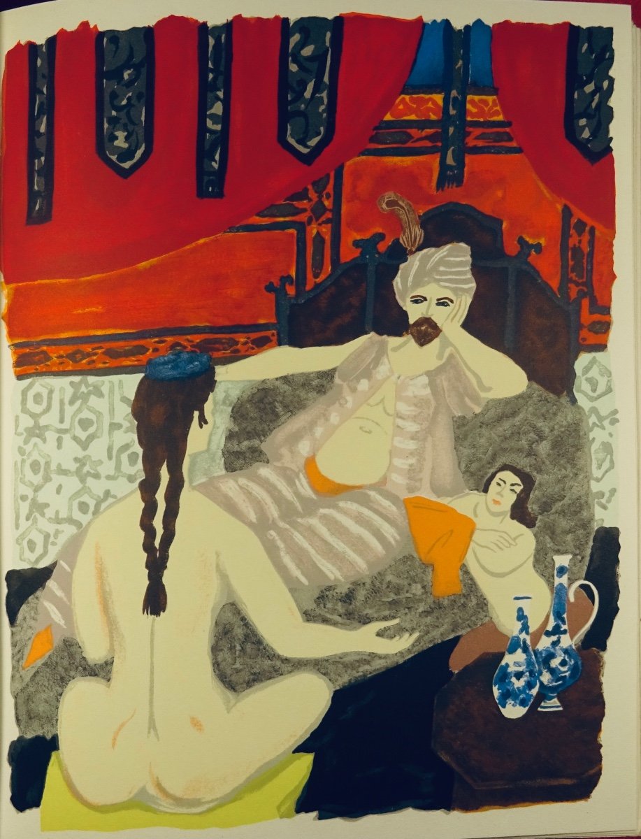  Les mille et une nuits. Union Latine d'Édition, 1964. Illustré par CHAPELAIN-MIDY.