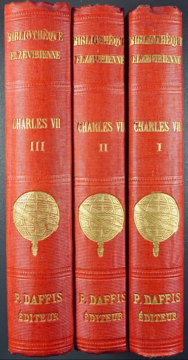 Chartier - Chronicle Of Charles VII King Of France. P. Jannet, Elzévirienne Library, 1858.