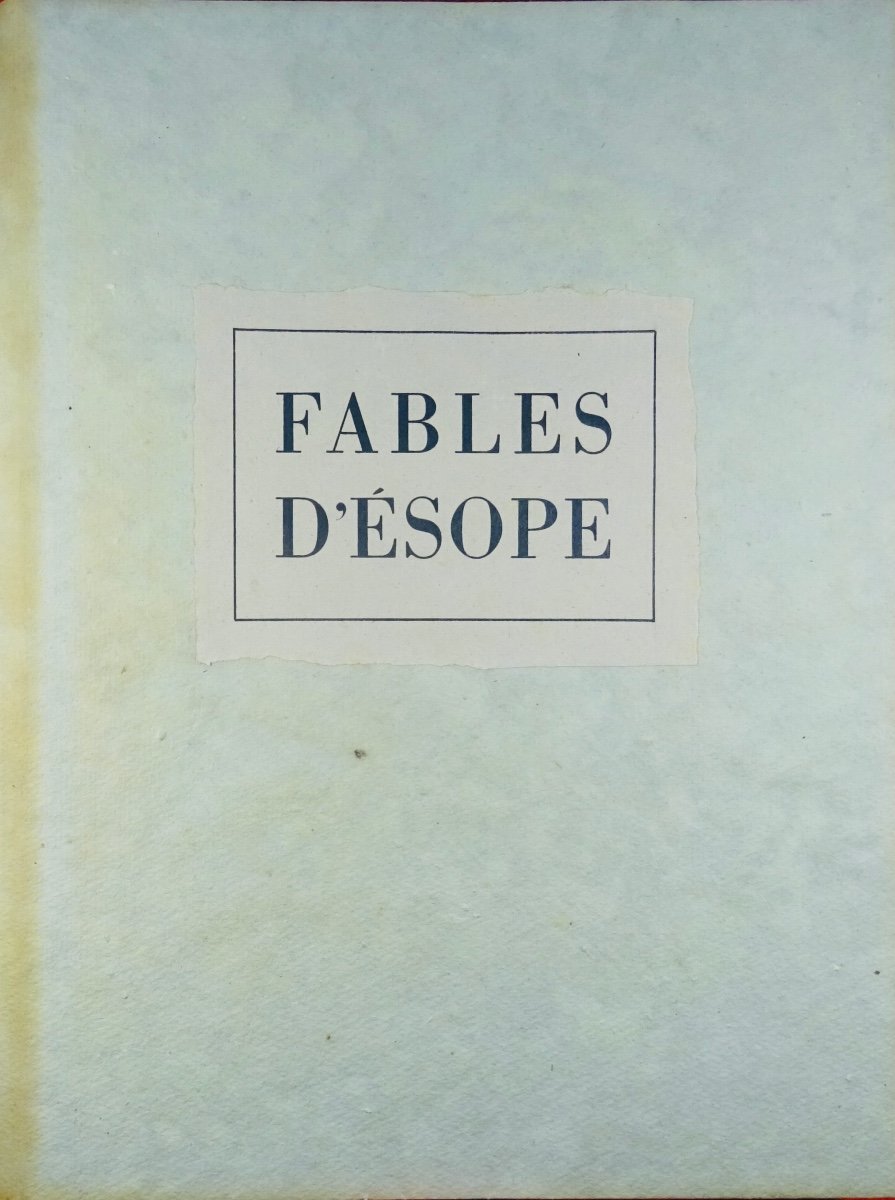 ÉSOPE - Les fables d'Ésope phrygien. À l'Emblème du secrétaire, 1951. Illustré par COLLOT.-photo-4