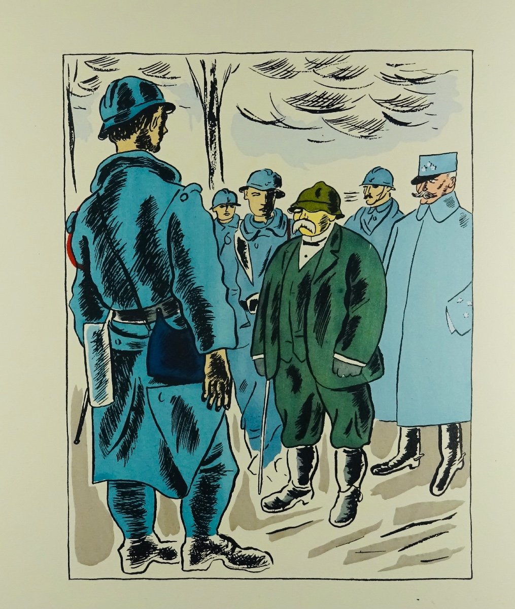 DELTEIL - Les poilus épopée. Aux Éditions du Loup, 1926, illustré par OBERLÉ.-photo-8