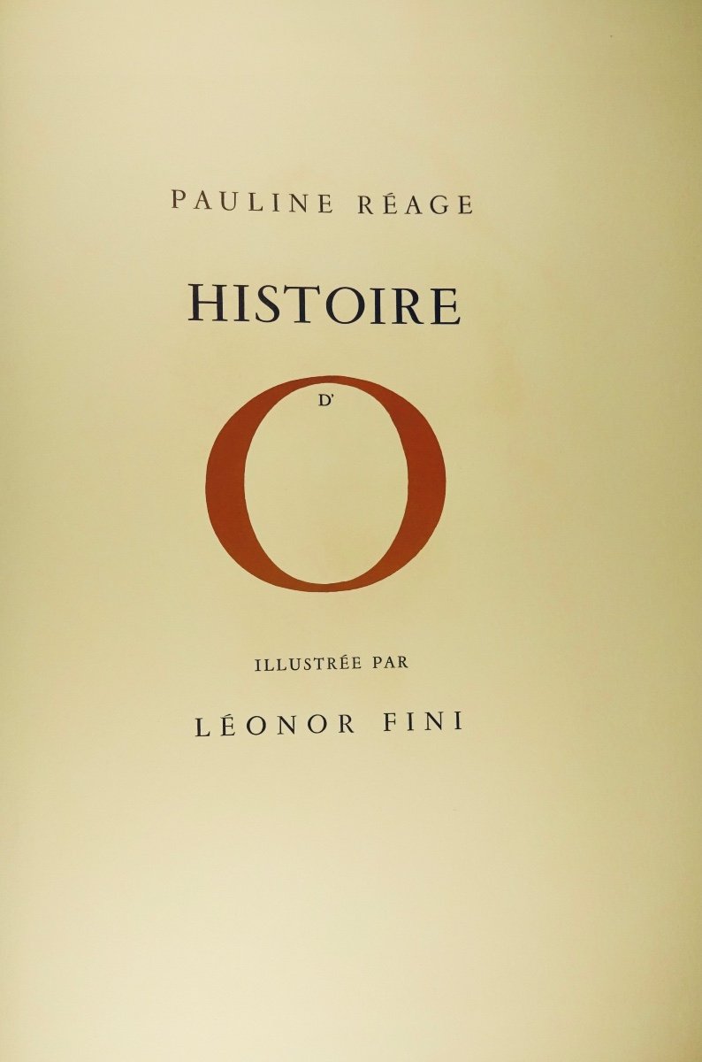 [FINI] - RÉAGE (Pauline) - Histoire d'O. Paris, Le Cercle précieux du livre, 1962.-photo-2