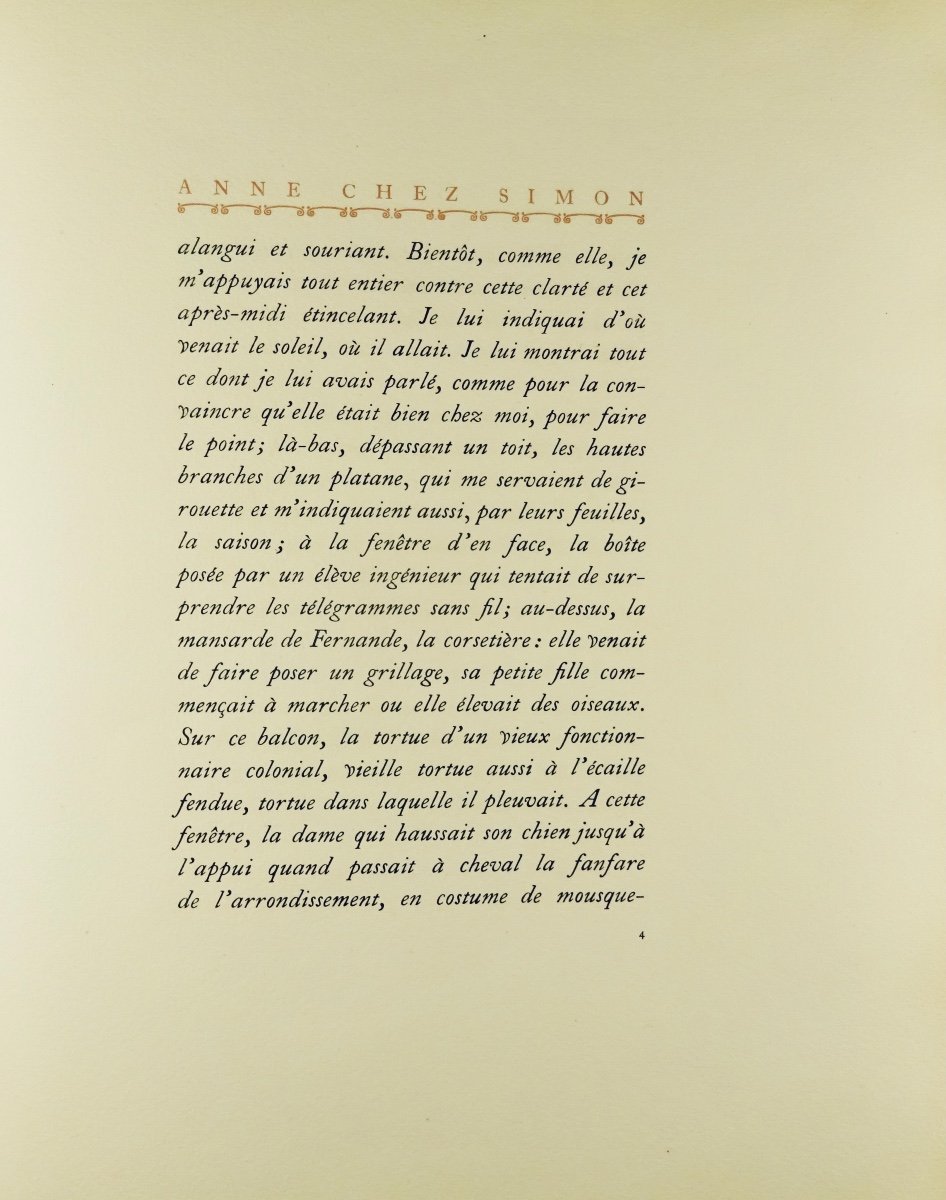 GIRAUDOUX (Jean) - Anne chez Simon. Éditions Émile-Paul Frères, 1926, illustré par DARAGNÈS.-photo-5