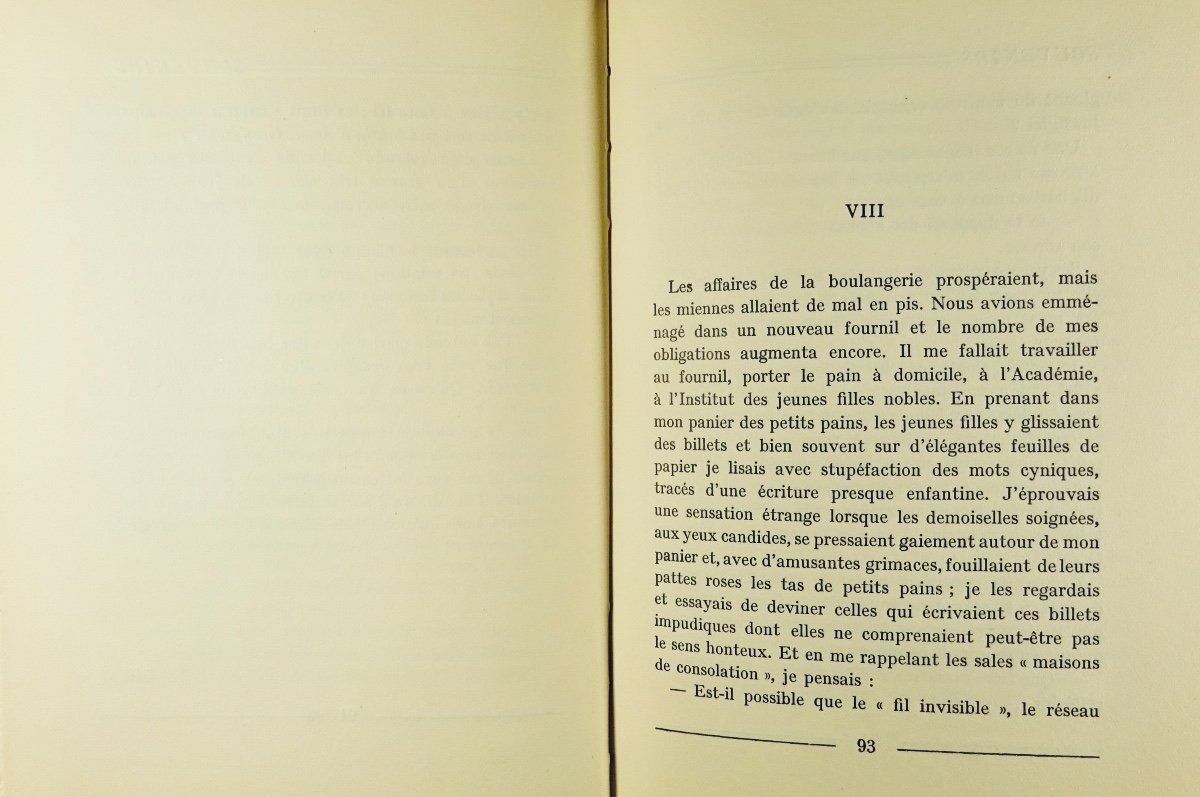 GORKI (Maxime) - Souvenirs de ma vie littéraire. Éditions du Sagittaire, Simon Kra, 1923.-photo-4