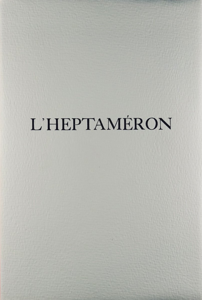 Navarre (marguerite De) - The Heptameron. Editions Du Naniyan, 1970, Illustrated By Jean Gradassi.-photo-2