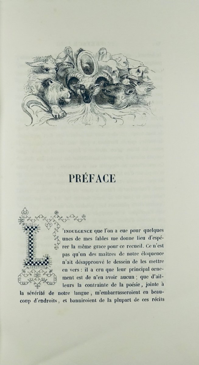 La Fontaine (jean De) - Fables. Furne Et Cie, 1839, Illustrated By Jean-jacques Grandville.-photo-2
