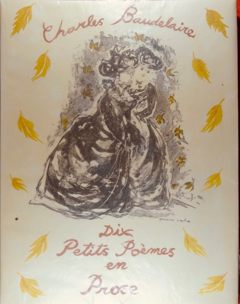 BAUDELAIRE - Dix petits poèmes en prose. Le petit cheval de bois, 1944. Illustré par GRAU-SALA.-photo-2