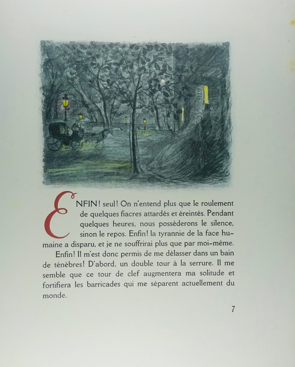 BAUDELAIRE - Dix petits poèmes en prose. Le petit cheval de bois, 1944. Illustré par GRAU-SALA.-photo-2