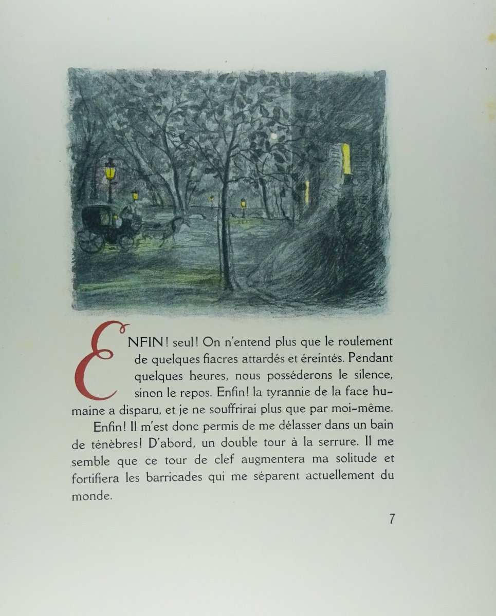 Baudelaire - Ten Little Prose Poems. The Little Wooden Horse, 1944. Illustrated By Grau-sala.-photo-2