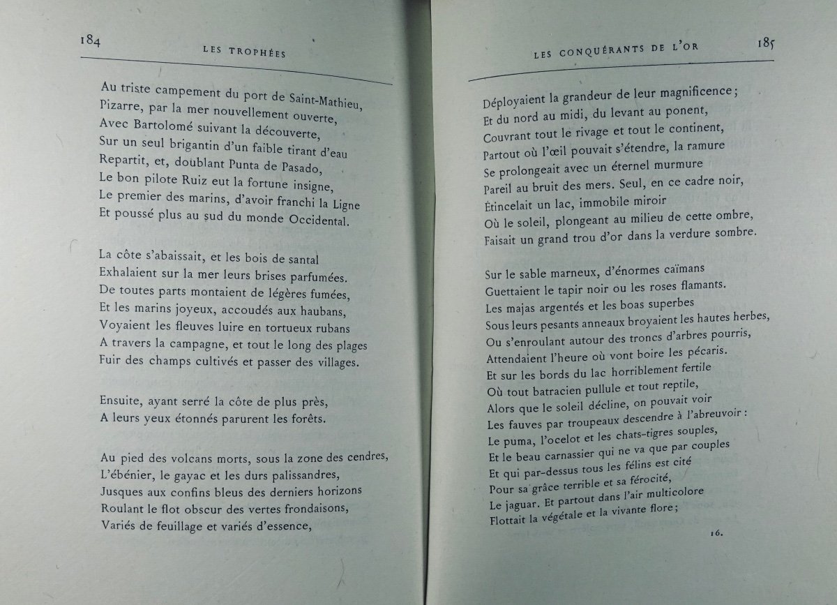 HÉRÉDIA (José-Maria) - Les trophées. Paris, Alphonse Lemerre, 1893. Édition originale.-photo-7