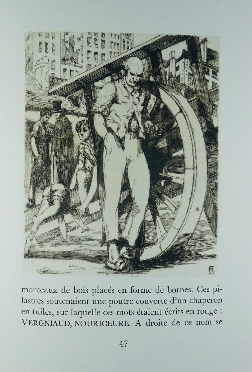 Balzac - Colonel Chabert. Georges Briffaut, 1929, Illustrated By Hertenberger.-photo-3
