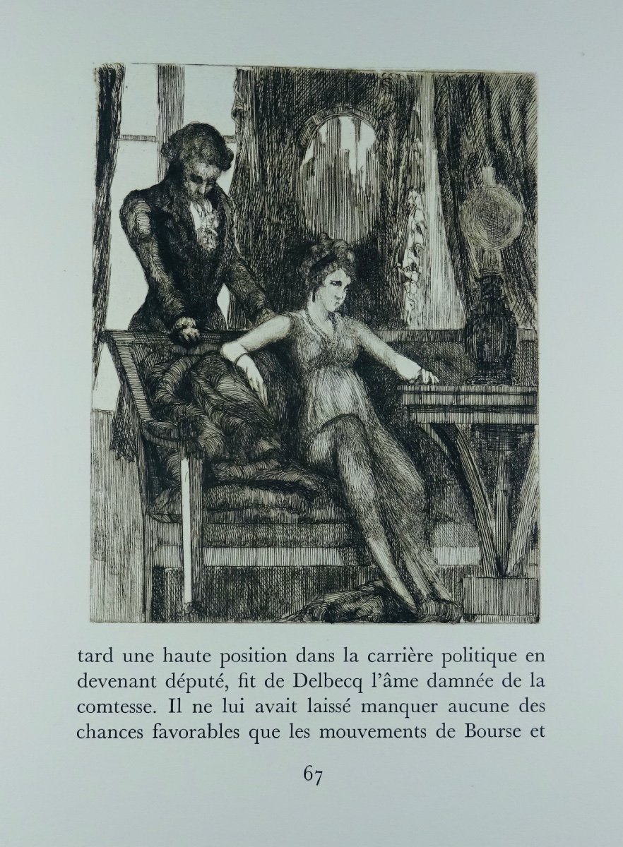 Balzac - Colonel Chabert. Georges Briffaut, 1929, Illustrated By Hertenberger.-photo-4